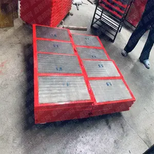 橡胶条缝筛板脱磁不锈钢条缝筛板梯形条缝筛板华丰洗煤厂