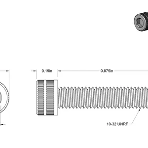Mcmaster-carr92200A346不锈钢内六角螺钉