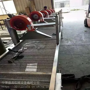 盛涛不锈钢风干网带输送机_G560高速食品五金_涂装固化网带输送机市场价