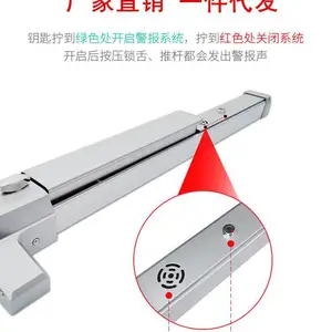 厂家直供炜祥安逃生推杆锁