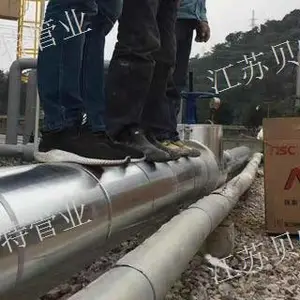 泰州聚氨酯直埋保温钢管厂家 江苏贝特管件供应