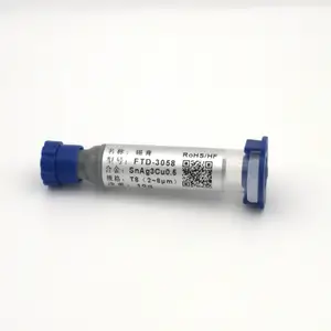 福英达 超微锡膏 FTD-305 T6 微光电锡膏 SIP系统级封装 点胶锡膏 厂家直销