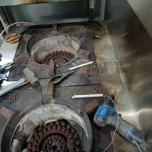 北京门头沟维修+销售食堂组合双头电磁灶