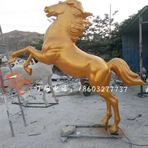湖南康大雕塑玻璃钢马雕塑玻璃钢雕塑供应厂家