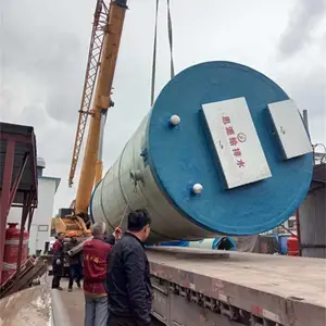 预制一体化提升泵站地埋安装的优势体现