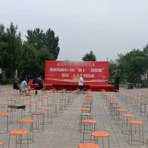 深州折叠舞台双十五音响背景桁架出租