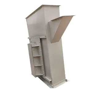 TD250型链条式环链提升机石料粉输送机双板链挖斗垂直上料机