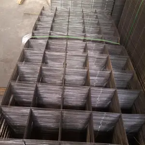 混凝土防裂焊接钢筋网 钢筋网片 建筑工地地暖钢丝网 桥梁铁丝网