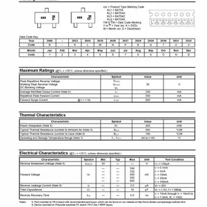 ������� DIODES��� BAT54SWQ-7-F Ф�ػ����ݶ�����