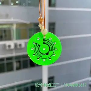 绿色超高频rfid电子标签无源芯片PCB耐高温远距离工业射频标签