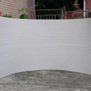 软石新线石柔性石材背景墙可安装弧形墙面布纹石软瓷商铺门头背景