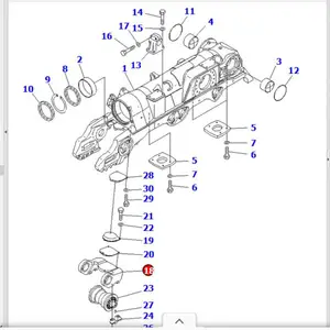 D37***-6Rת���195-30-66520 Bogie Minor ���������