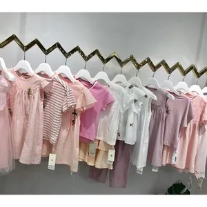 2019年当季新款羽成扉夏装 童装品牌折扣批发 棉麻百搭系列 中小童