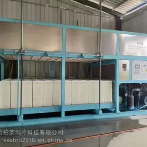 希柏莱制冷科技日产8吨直冷式块冰机-高效环保 大型降温制冰设备 蔬菜水产保鲜