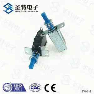 圣特SW-3-2机顶盒油烟机大小家电开关直键按钮电源环保 两脚铁件