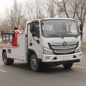 江苏中泽鑫意牌吊托联体N型清障车 小型清障吊车 道路清障