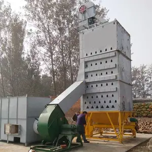 大型自动上料谷物烘干机 智能低温粮食烘干塔炬铭机械
