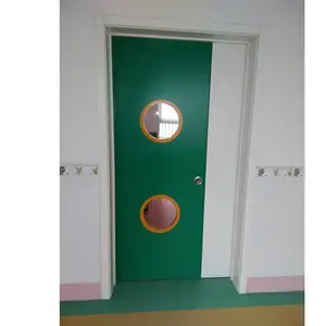 幼儿园木门教室门生态门 筑森品牌 耐磨防夹手 工厂定制