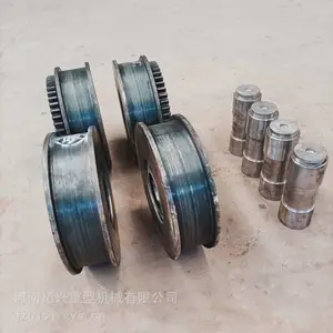 起重机用LD行车轮 单梁行车行走轮 行车端梁锻造车轮组