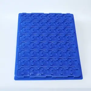 蓝色PET抗静电吸塑托盘吸塑TRAY盘高质量吸塑盒