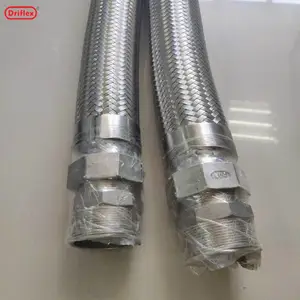 厂家直销外编网套304金属编织软管 配套不锈钢接头 金属软管总成