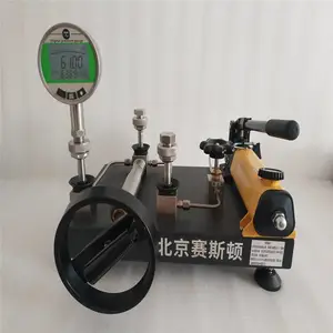 油压压力表校验台60MPa台式液压泵稳定快SD203赛斯顿