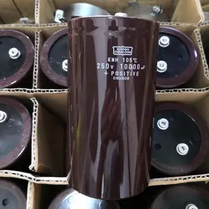 250V10000UF电容器 日本贵弥功电容 电焊机用电解电容