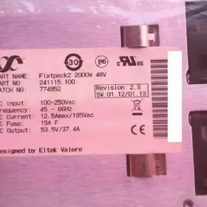 �״� FLATPACK2 48V 1800W 33.6A��Ƶͨ�ſ��ص�Դ ������