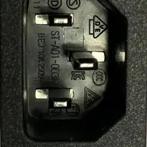 插座开关之BEJ贝尔佳ST-A01-003K27 软卡耳三芯C14电源插座