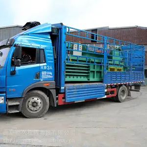 世久卧式旧衣服毛毯农作物液压打包机 废铁皮压块机