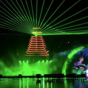 水幕激光秀表演
