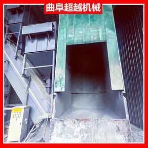 超越 港口集装箱散灰拆箱机 矿粉水泥翻箱卸车机 铁运集装箱卸灰机