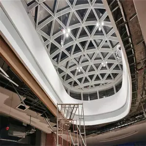 室内GRG石膏天花吊顶 grg创意墙面 GRg浮雕造型板施工工艺精湛