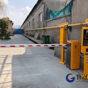 烟台小区道闸安装 停车场自动起落杆系统-济南鲁冠智能科技厂家