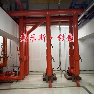 定制pvc彩色保温外护板材 壳乐斯彩壳安装简易 管线保温防护套