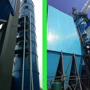 钢衬脱硫塔及布袋除尘器设计