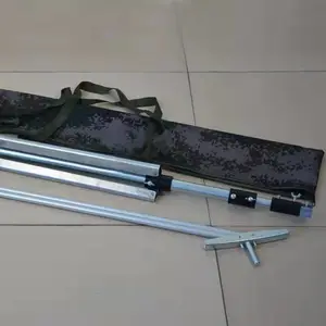 厂家直供野战挂图架 便携式伸缩折叠全钢地图支架地图展架批发