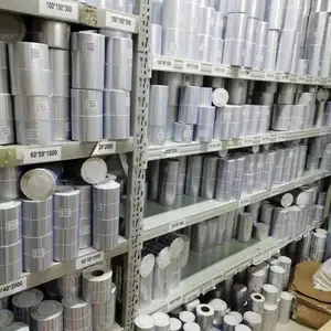 哑银不干胶 打印条码纸 耐高温 防酒精 亚银标签贴纸 空白pet标签