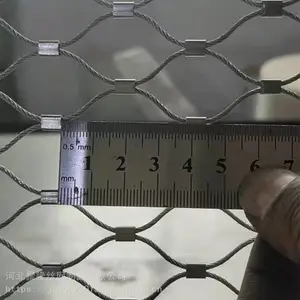 304不锈钢绳网 阳光房玻璃防坠网 猴子笼舍网 聚隆定做