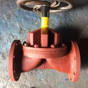 厂家 生产 销售 供应 EG46J-10/16 DN20 英标衬胶直通式隔膜阀
