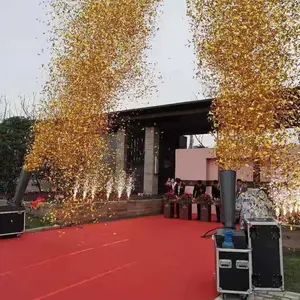 珠三角启动仪式干冰启动台仪式鎏金沙台开业庆典剪彩花柱推杆画轴