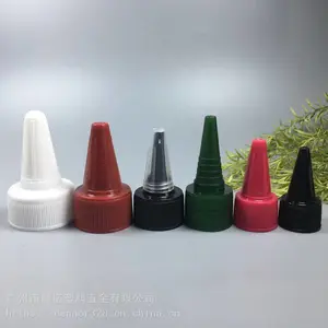 18牙20牙24牙28牙32牙mm各种规格烟油尖盖啫喱水盖电发水盖塑料瓶盖子尖嘴盖