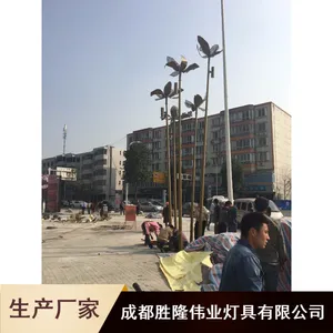 荷花组合景观灯_公共绿地中式景观灯_胜隆伟业景观灯价格