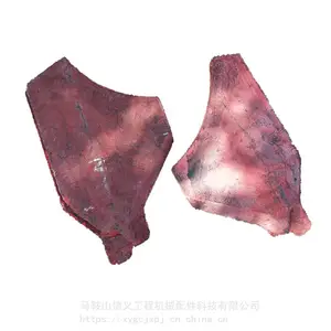 供应适用于美卓巴马克鹅卵石整形机配件 副抛料头 流料板 顶部耐磨板 眼环衬板