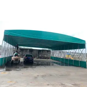 移动推拉篷 佛山烧烤篷xysd-01 顺德伸缩雨蓬遮阳篷