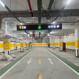 南京达尊地下车库道路停车位划线