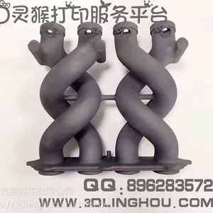 提供PA12黑色尼龙材料3D打印服务(惠普尼龙机)