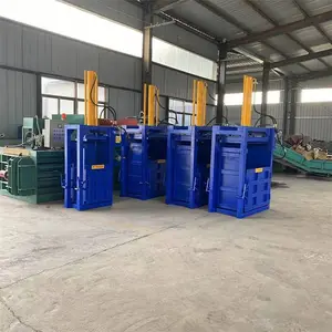 120吨大型立式废纸废品废铁打包机 塑料金属压缩液压打包机