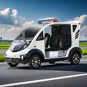悍逸小型封闭观光车 景区游乐园代步车 保安物业巡逻车定制