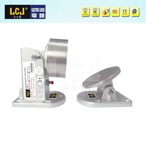 LCJ力士坚电磁门吸MC300-150 消防门吸 门磁释放器 120kg拉力